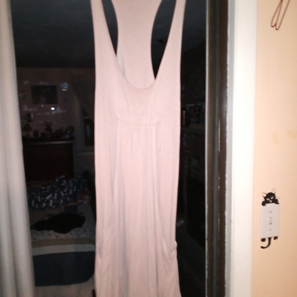 Cute Tan/beige woman's summer dress